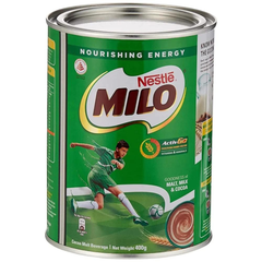 Milo Nestle Original Active-Go Chocolate Malt Drink Powder Tin, 400 G