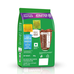 Milo Nestle Original Active-Go Chocolate Malt Drink Powder pouch, 400 G