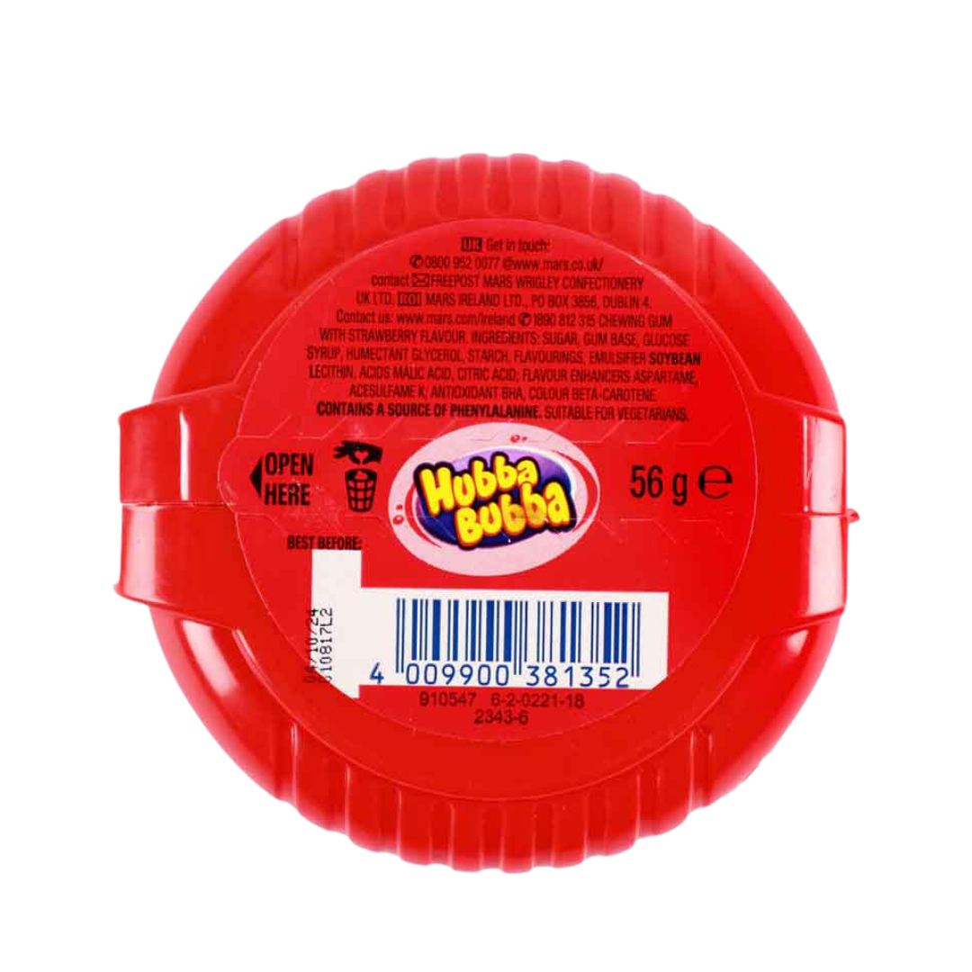 Hubba Bubba Strawberry Chewing gum 56 gm