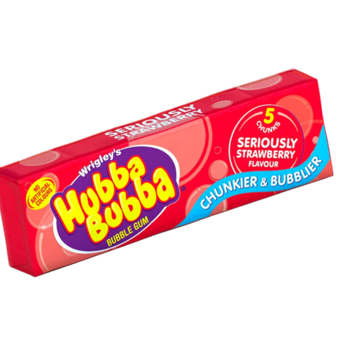 Hubba Bubba Strawberry Chewing gum 35 gm