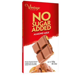 Vintage Luxury Almond Milk Chocolate Bar