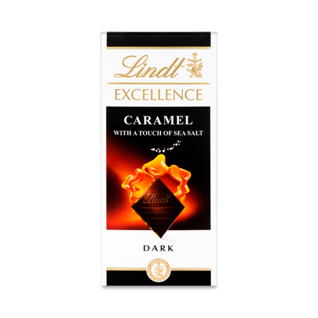 Lindt Excellence Sea Salt Caramel Chocolate