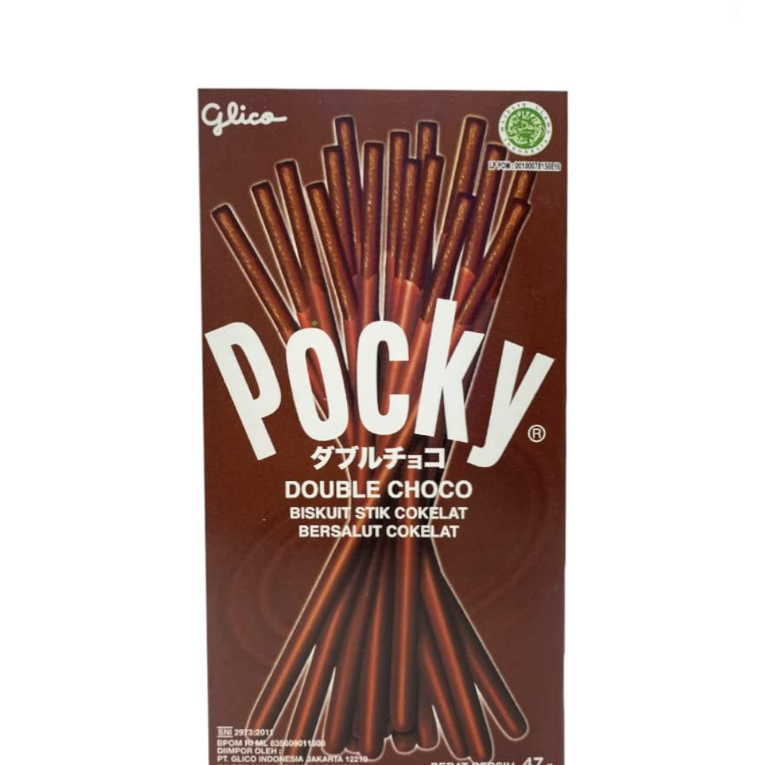 Pocky Double Choco wafer Sticks