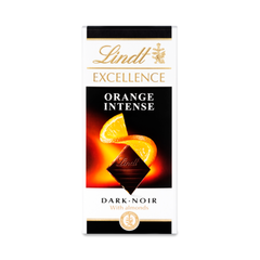 Lindt Excellence Orange Intense Chocolate