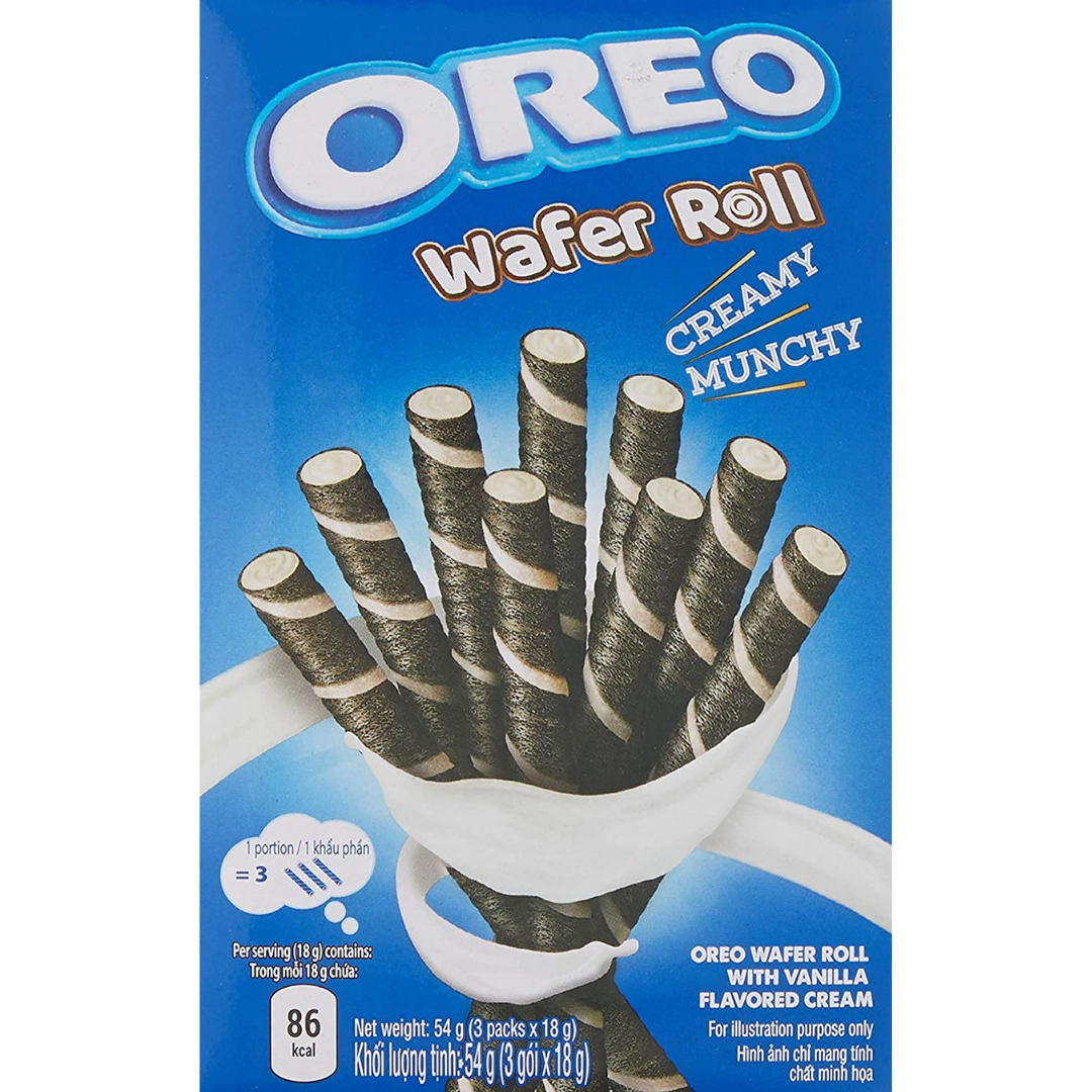 Oreo Vanilla Wafer Roll 54 g