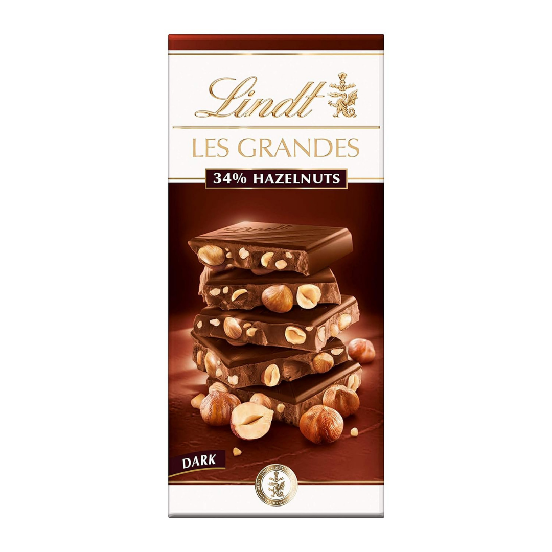 Lindt Les Grandes 34% Hazelnut Dark