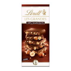 Lindt Les Grandes 34% Hazelnut Dark