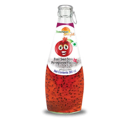 Americano Pomegrante Basil Seed Drink