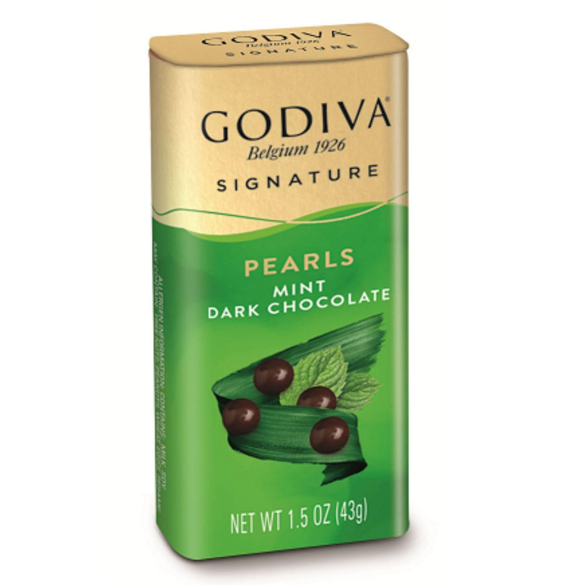 Godiva Pearls Mint Dark Chocolate