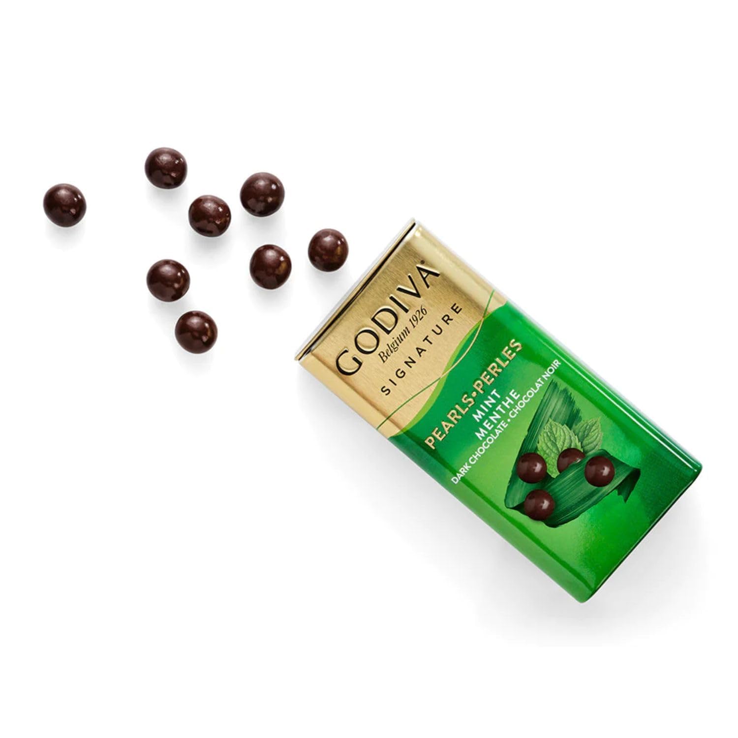 Godiva Pearls Mint Dark Chocolate