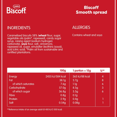 Lotus Biscoff Smooth Spread 400 gm