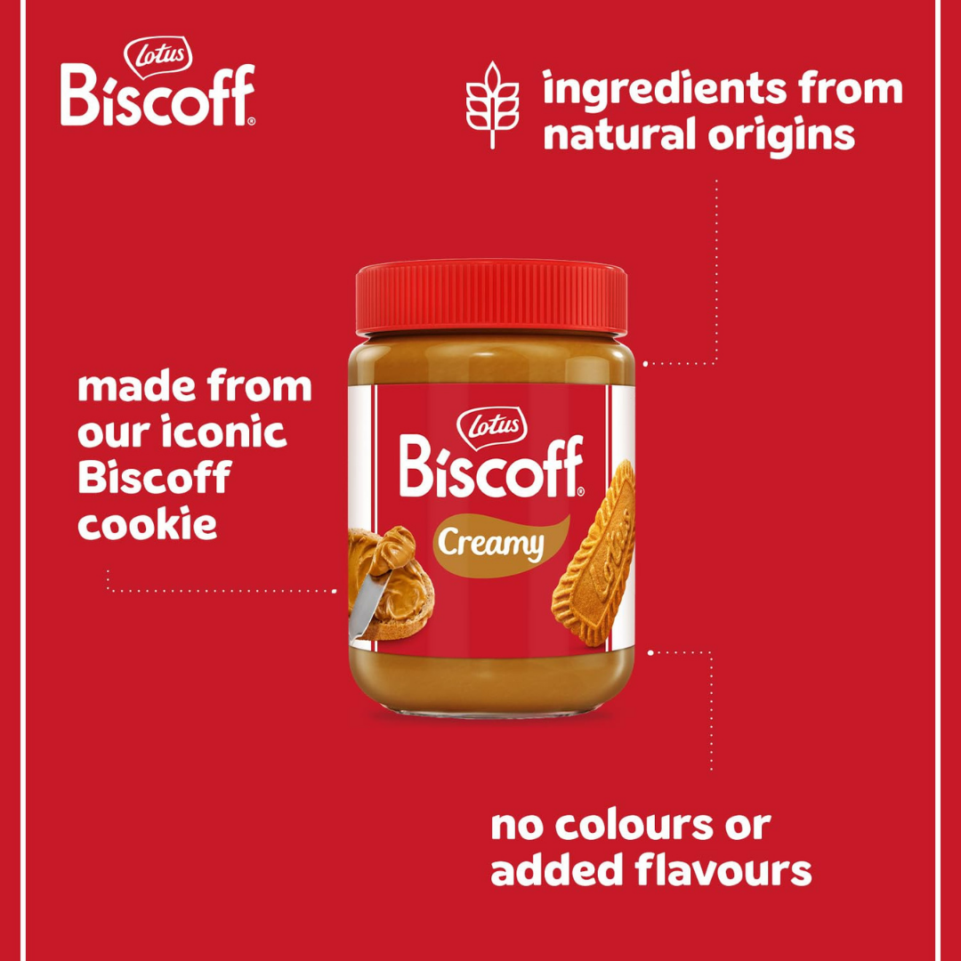 Lotus Biscoff Smooth Spread 400 gm