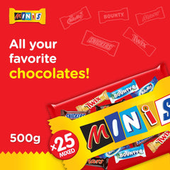 Mars Minis Assorted Chocolate Pouch