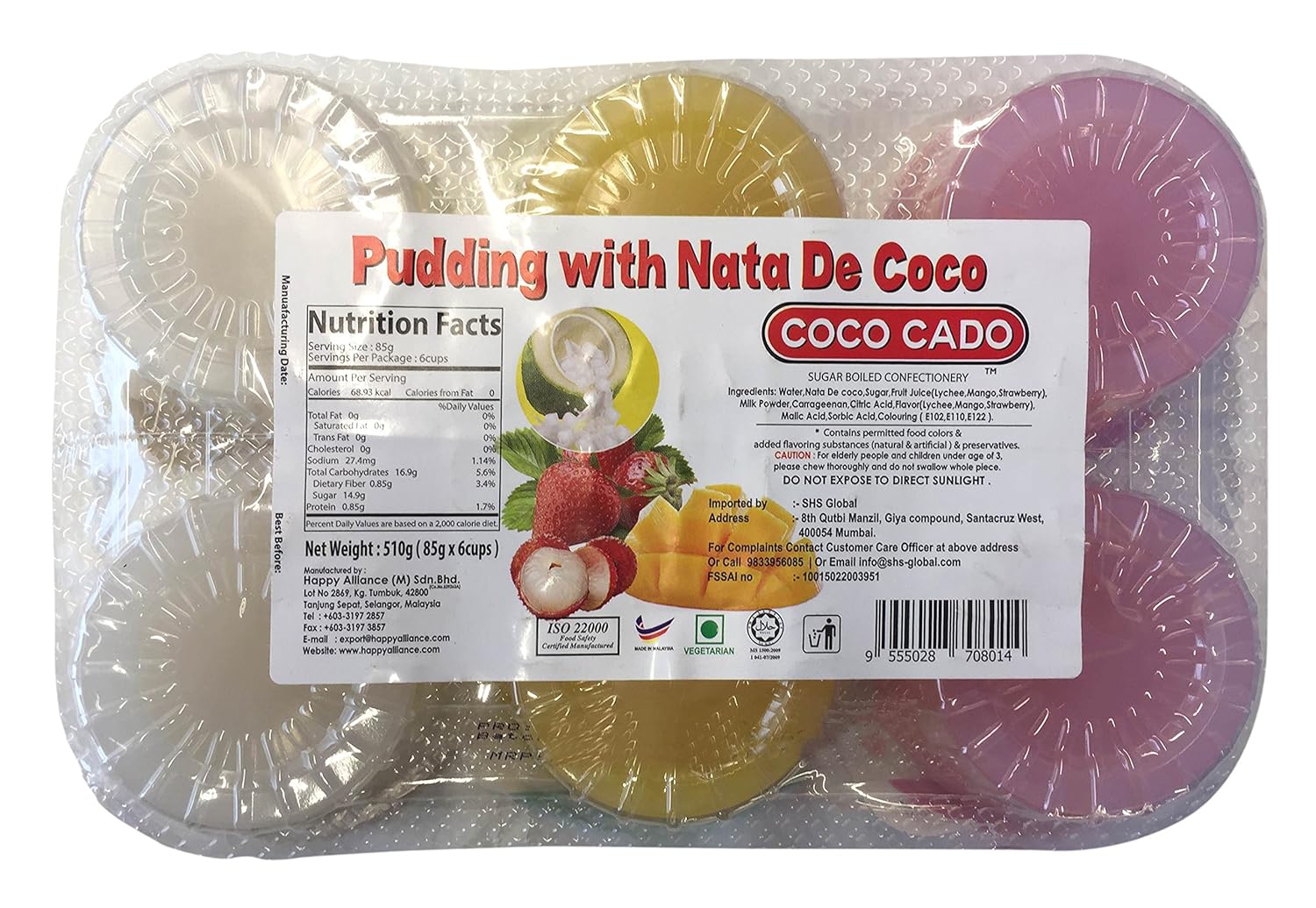 Cocon Assorted Pudding