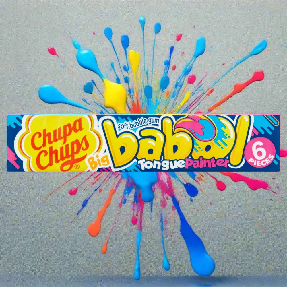 Big Babol Chupa Chups Tounge painter