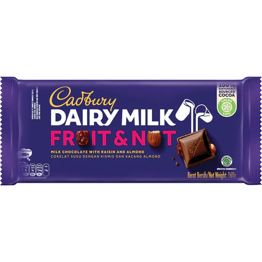 Dairy Milk Fruit & nut